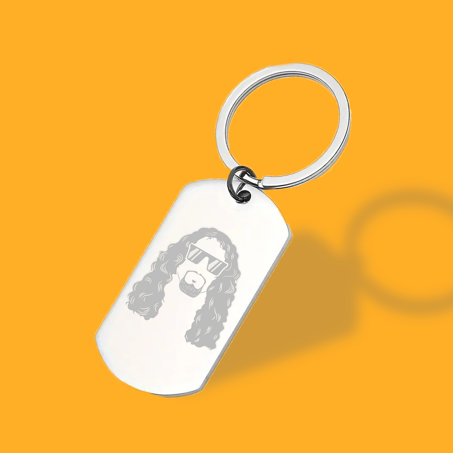 Schlüsselanhänger Silber