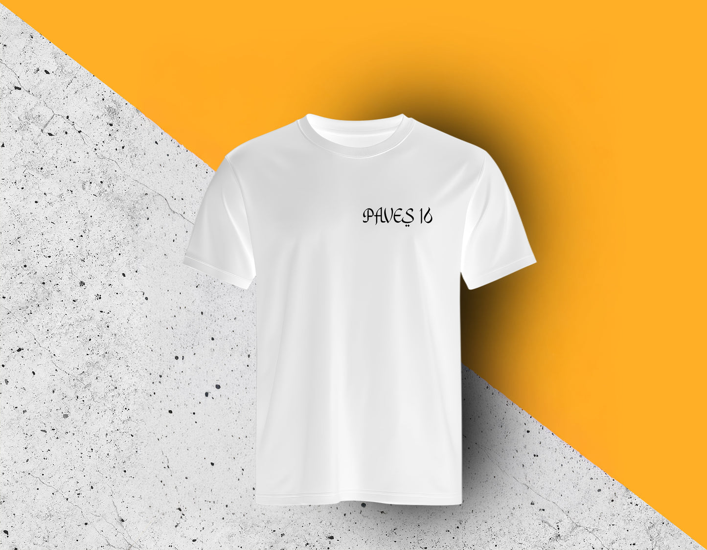 Paves 16 T-Shirt Weiß